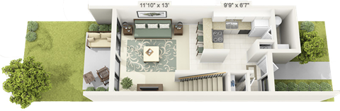 6400 SW 20th Avenue 1 Bed Apartment, Townhouse, Loft for Rent - Photo Gallery 17